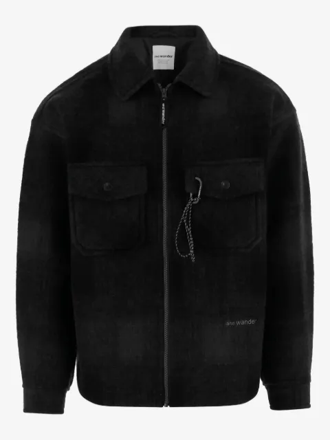 and Wander flap-pocket zip jacket