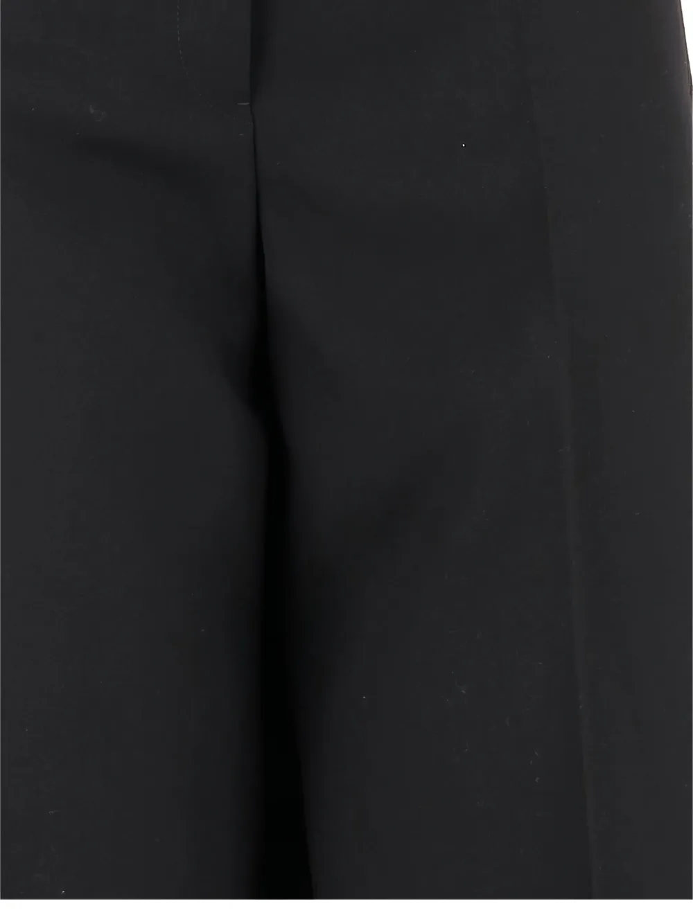 Jil Sander Tailored Wool Trousers In Black