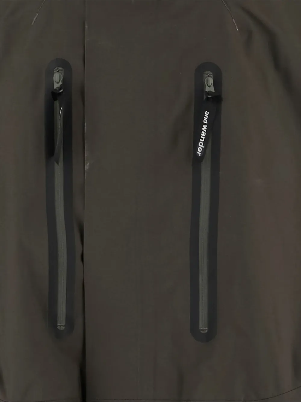 and Wander Jas met verstelbare capuchon Groen