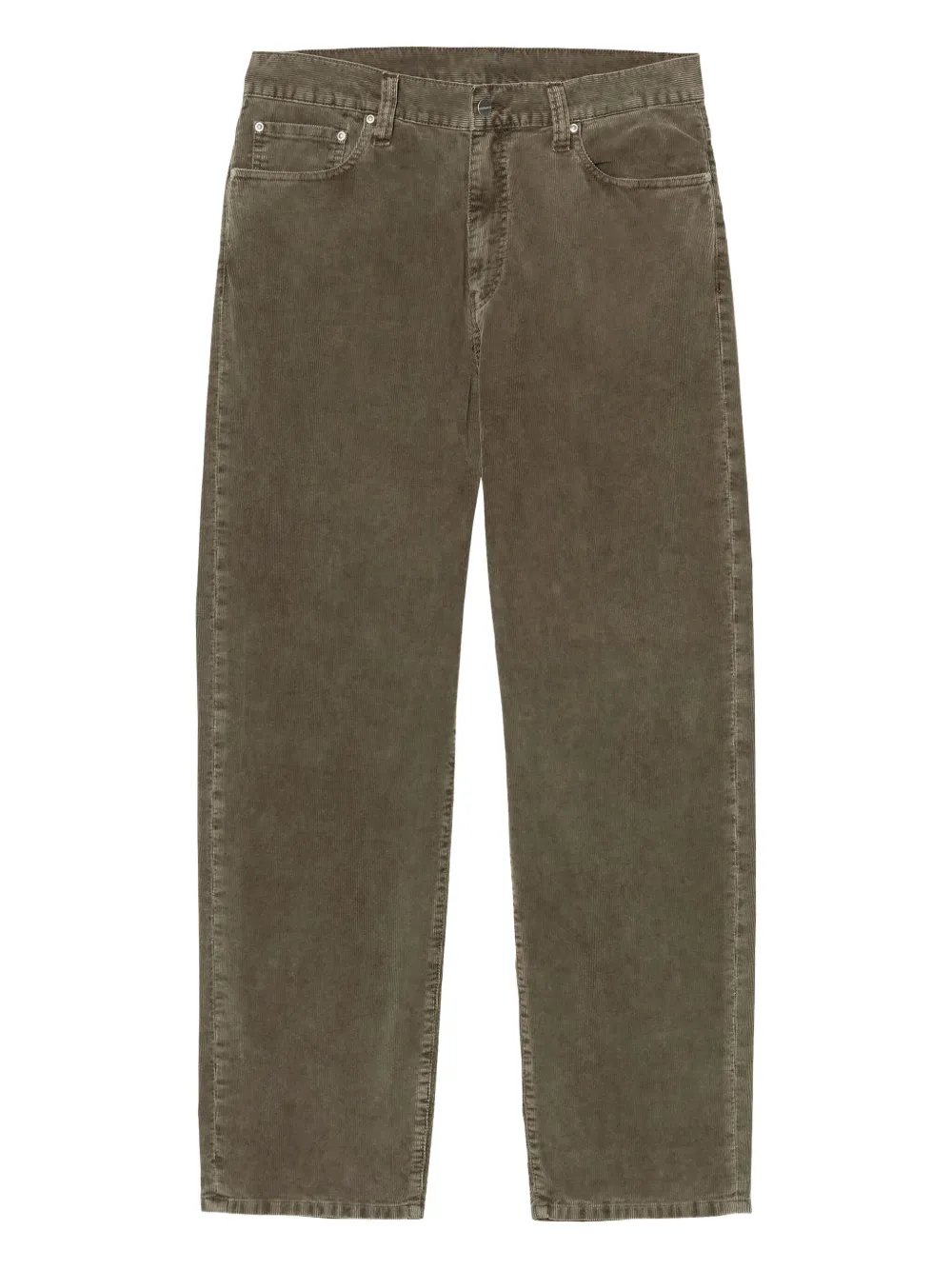 Carhartt WIP straight corduroy Trousers | Grey | Image 1