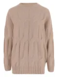 Allude cable-knit jumper - Neutrals
