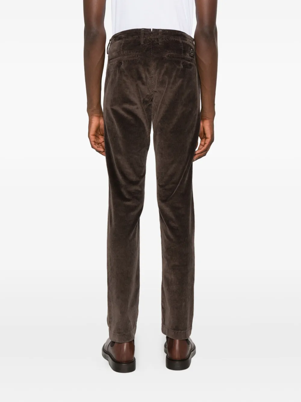 Jacob Cohën Ribfluwelen broek Bruin