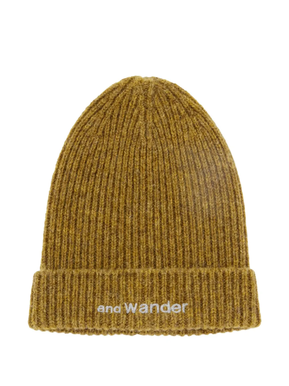 and Wander logo-embroidered beanie | Neutrals | Image 1