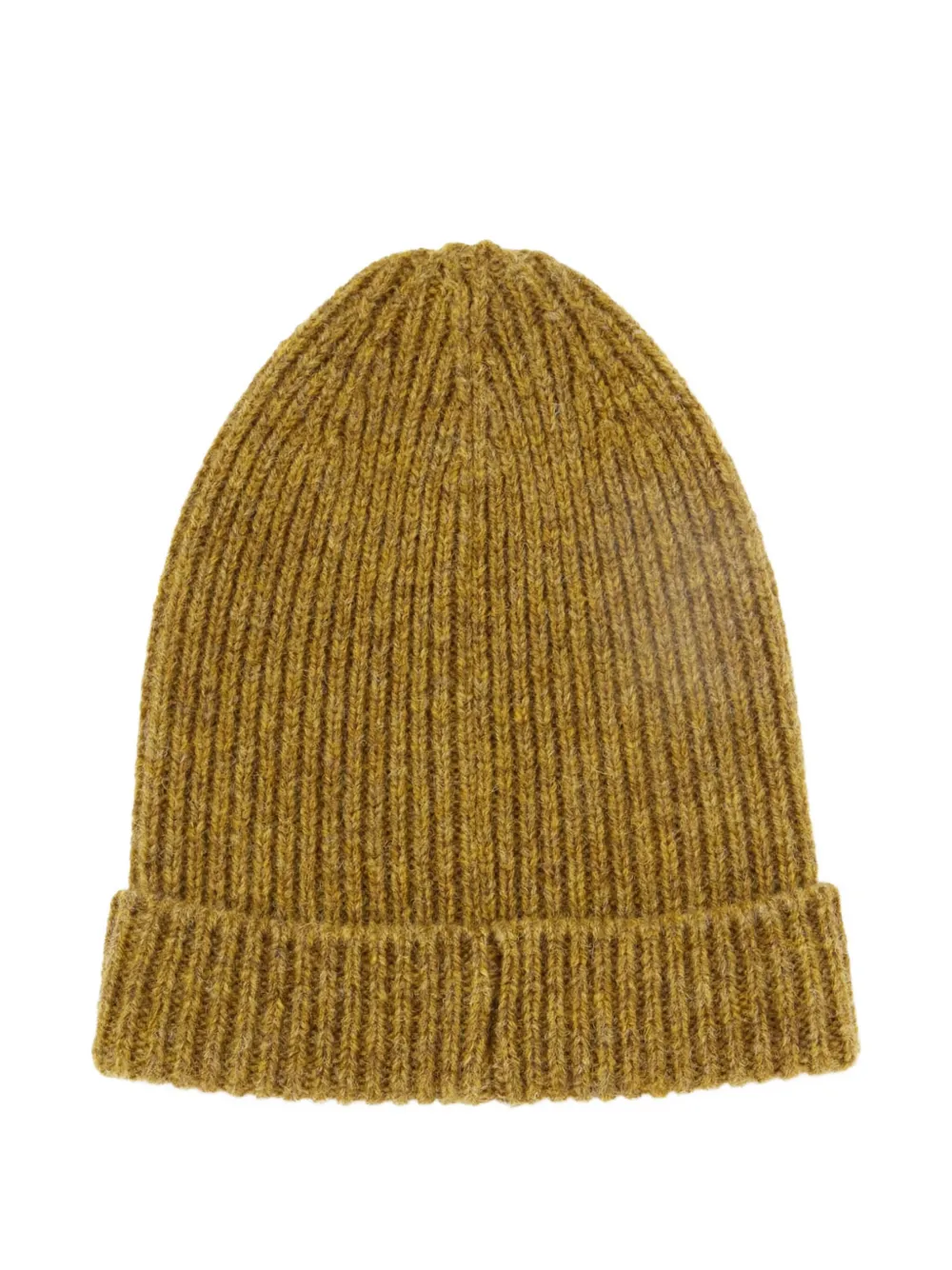 And Wander logo-embroidered beanie - Beige