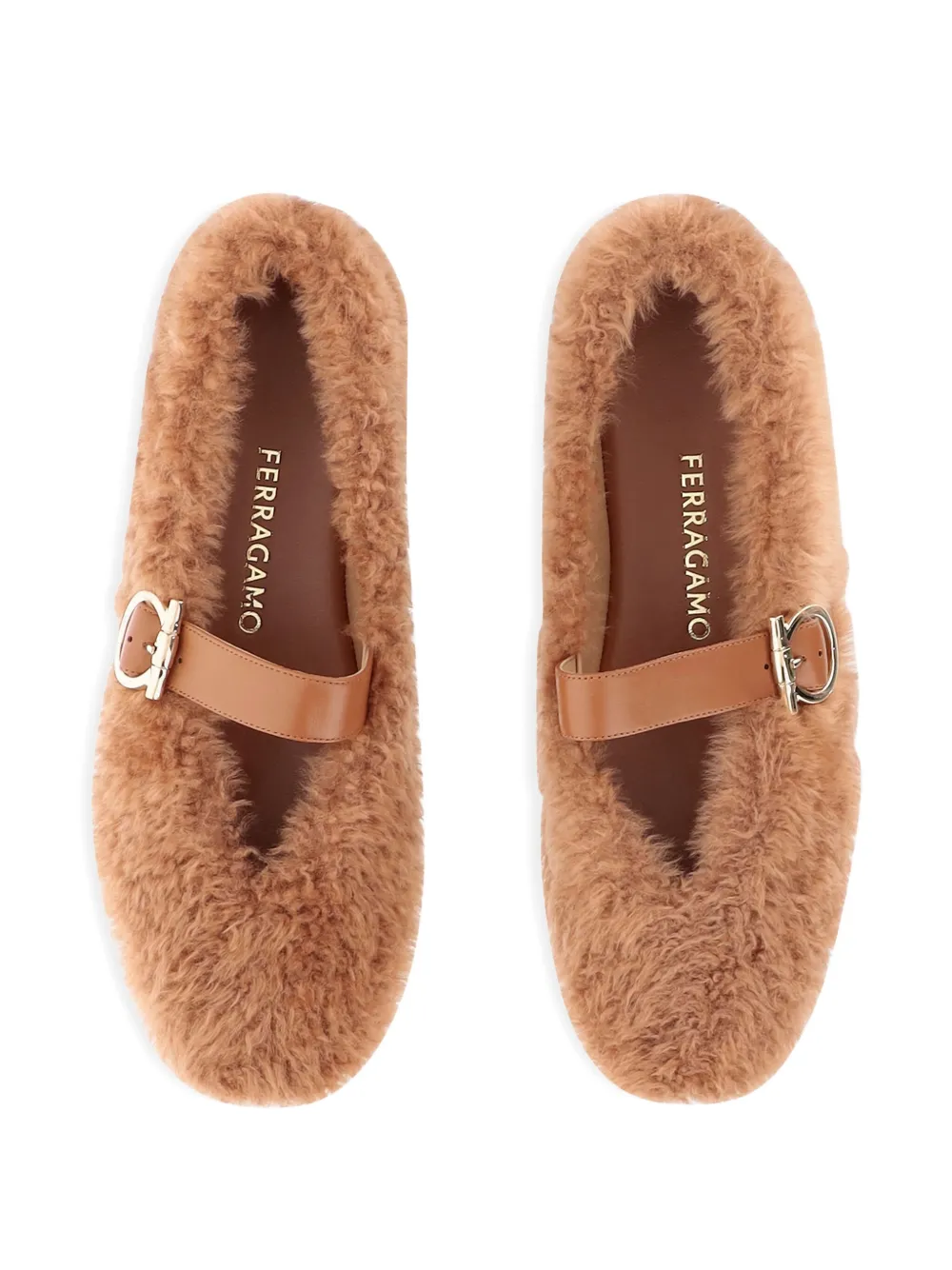Ferragamo Lammy ballerina's Bruin