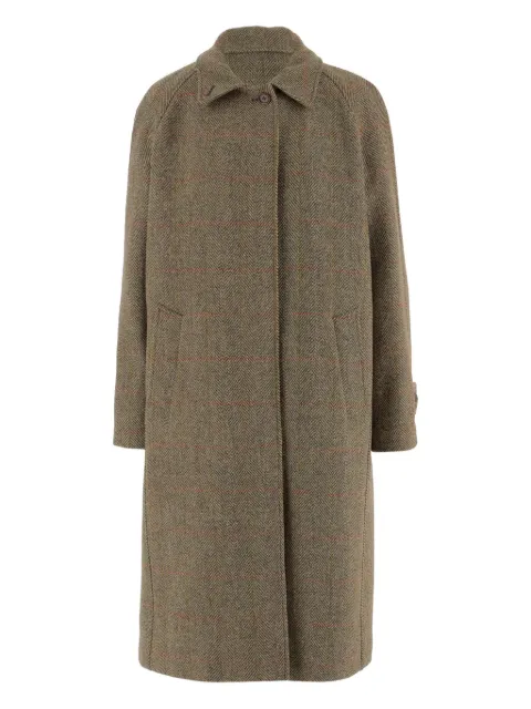 ASPESI herringbone-pattern coat