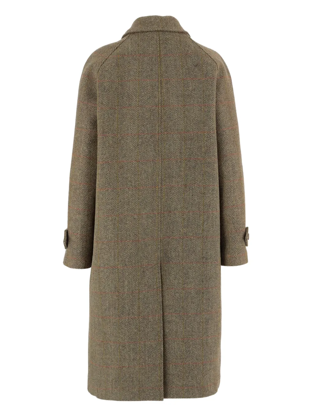 ASPESI herringbone-pattern coat | Single Breasted Coats | Image 2
