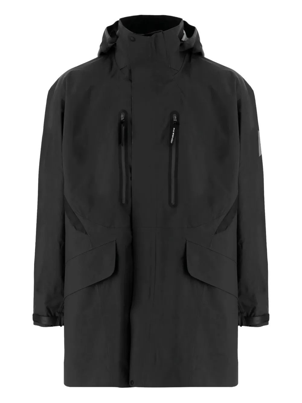 and Wander parka con capucha | negro | Image 1