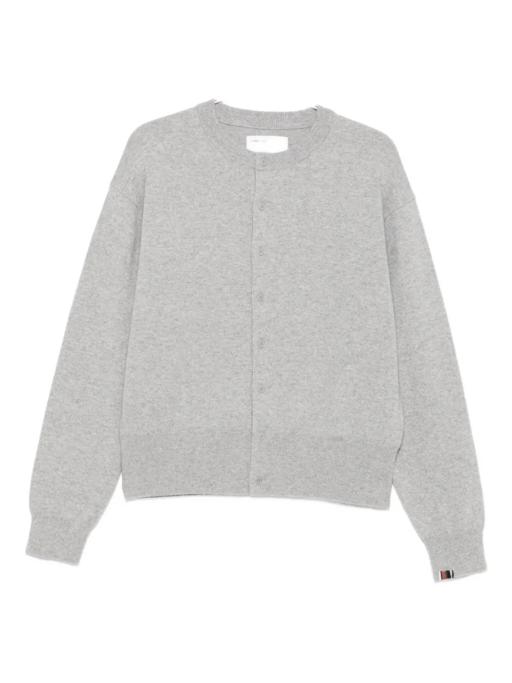Extreme Cashmere Button-down Cardigan In Gray
