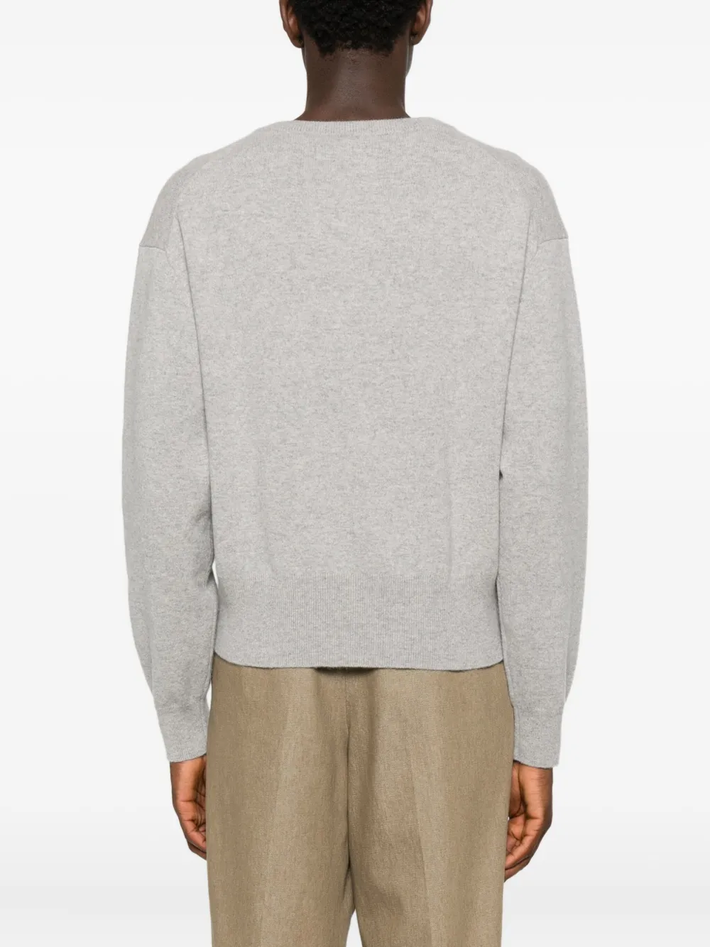 Extreme Cashmere Button-down Cardigan In Gray