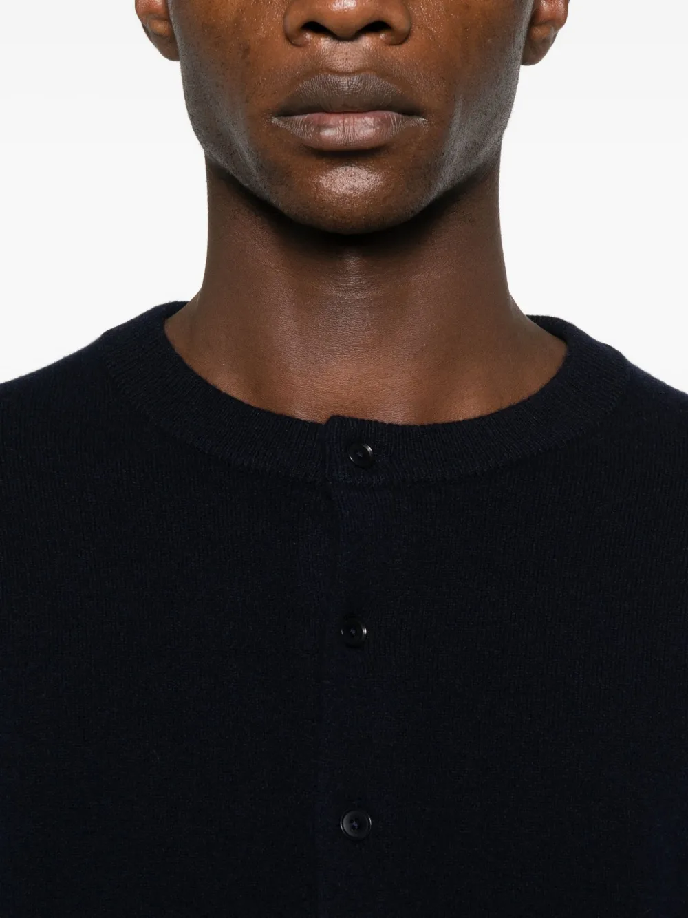 extreme cashmere Kasjmier vest Blauw