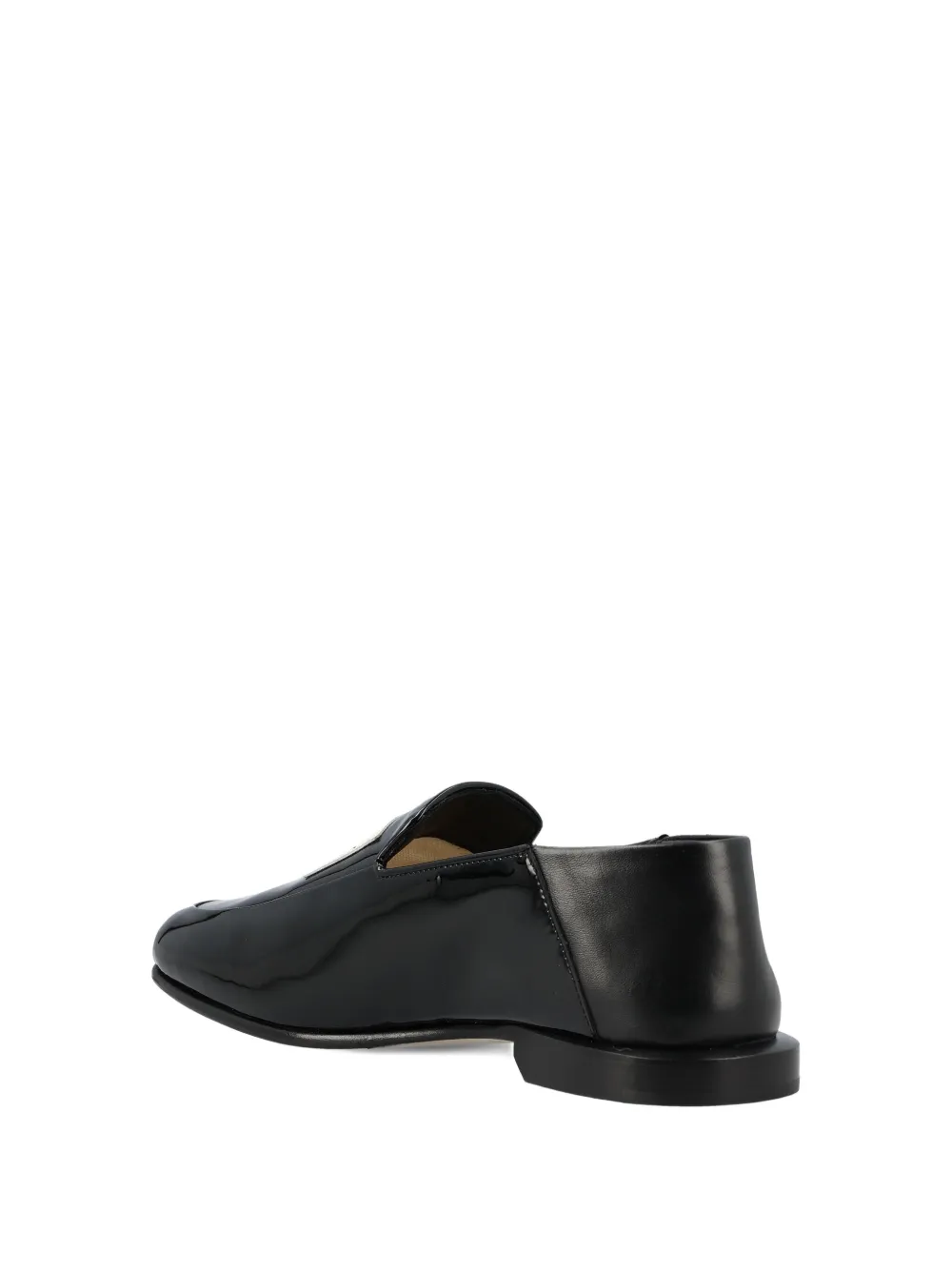 Givenchy Leather Loafers In Black