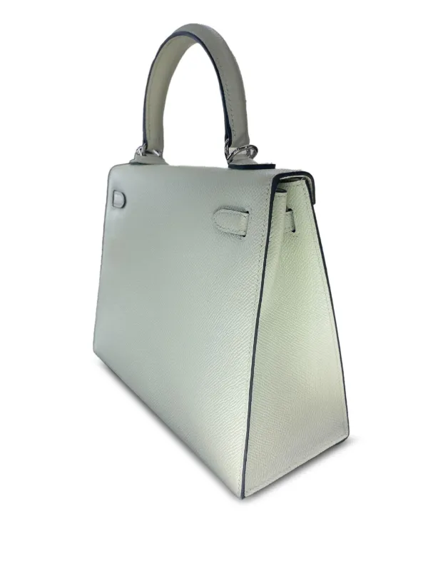 Hermès Pre-Owned Kelly Sellier 25 Epsom palladium-hardware Handbag