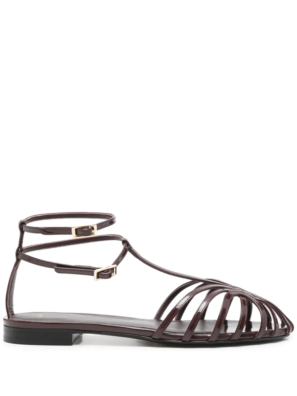 Alevì Sandalen met gesp Rood