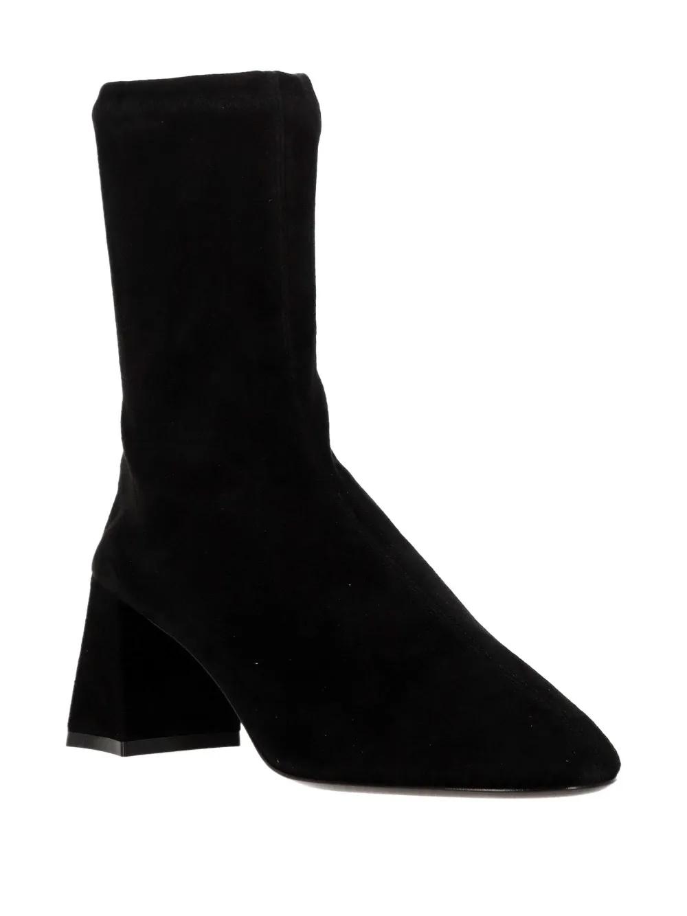 Alevì 90mm Jive suede boots Zwart
