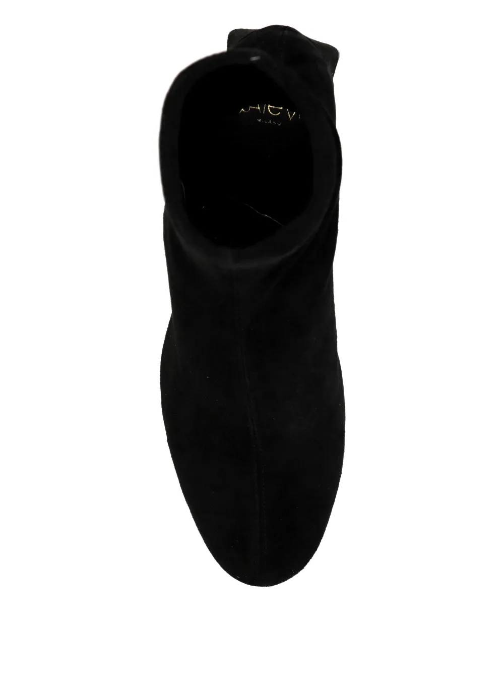 Alevì 90mm Jive suede boots Zwart