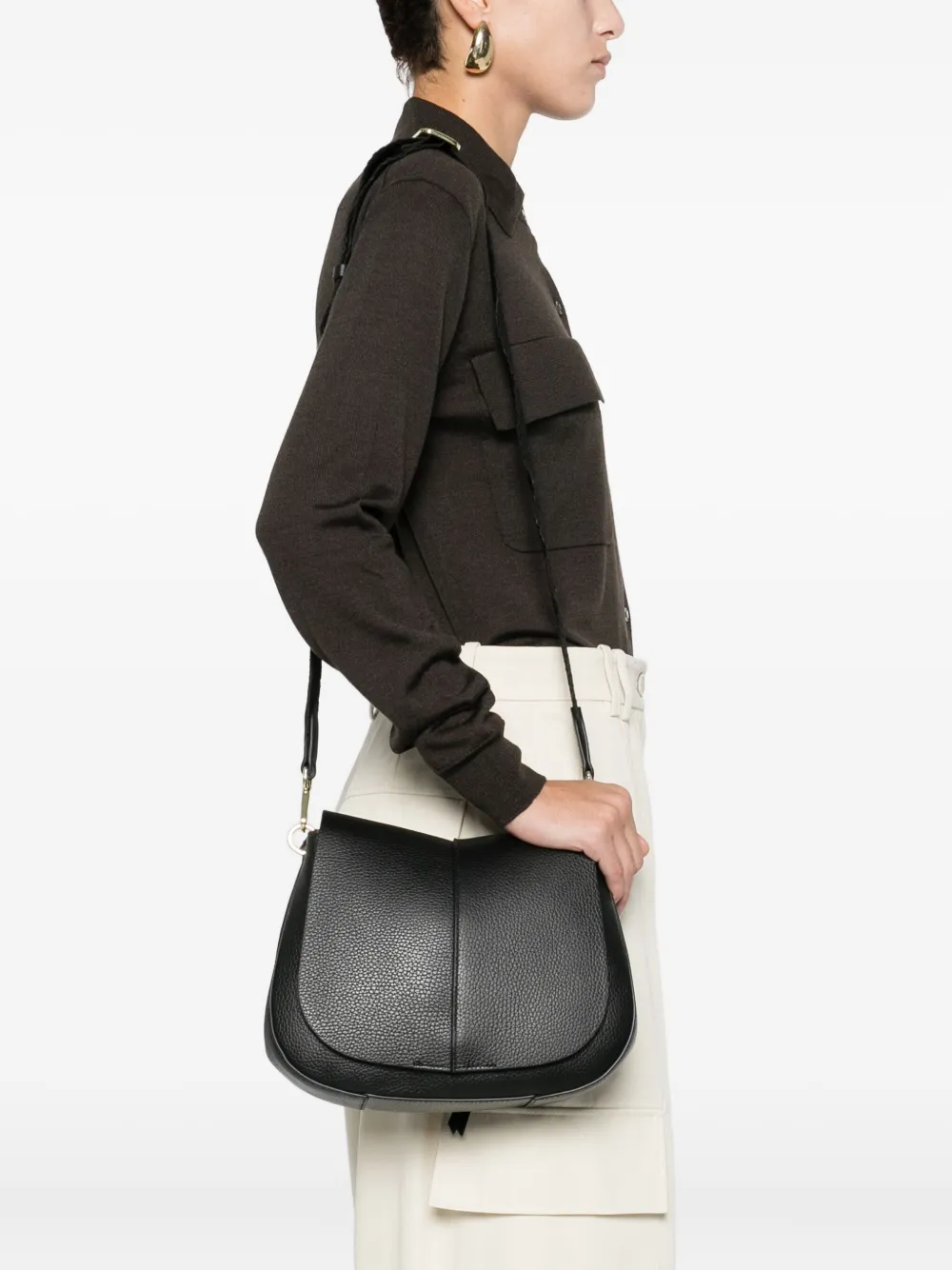 GIANNI CHIARINI Helena crossbodytas Zwart