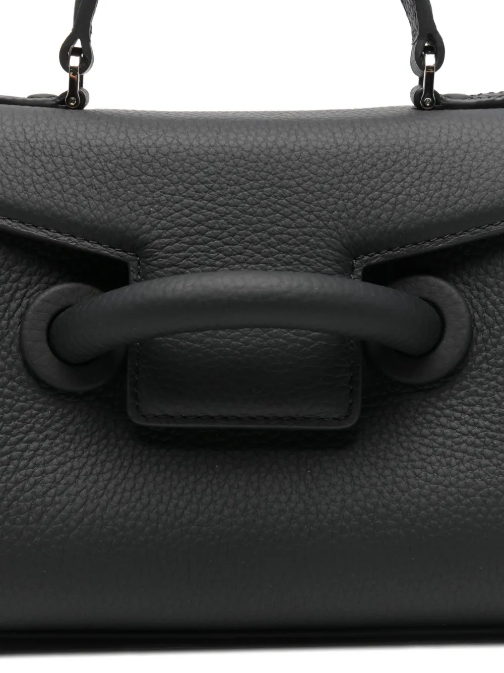 Vasic Top Handle Tote Bag In Black