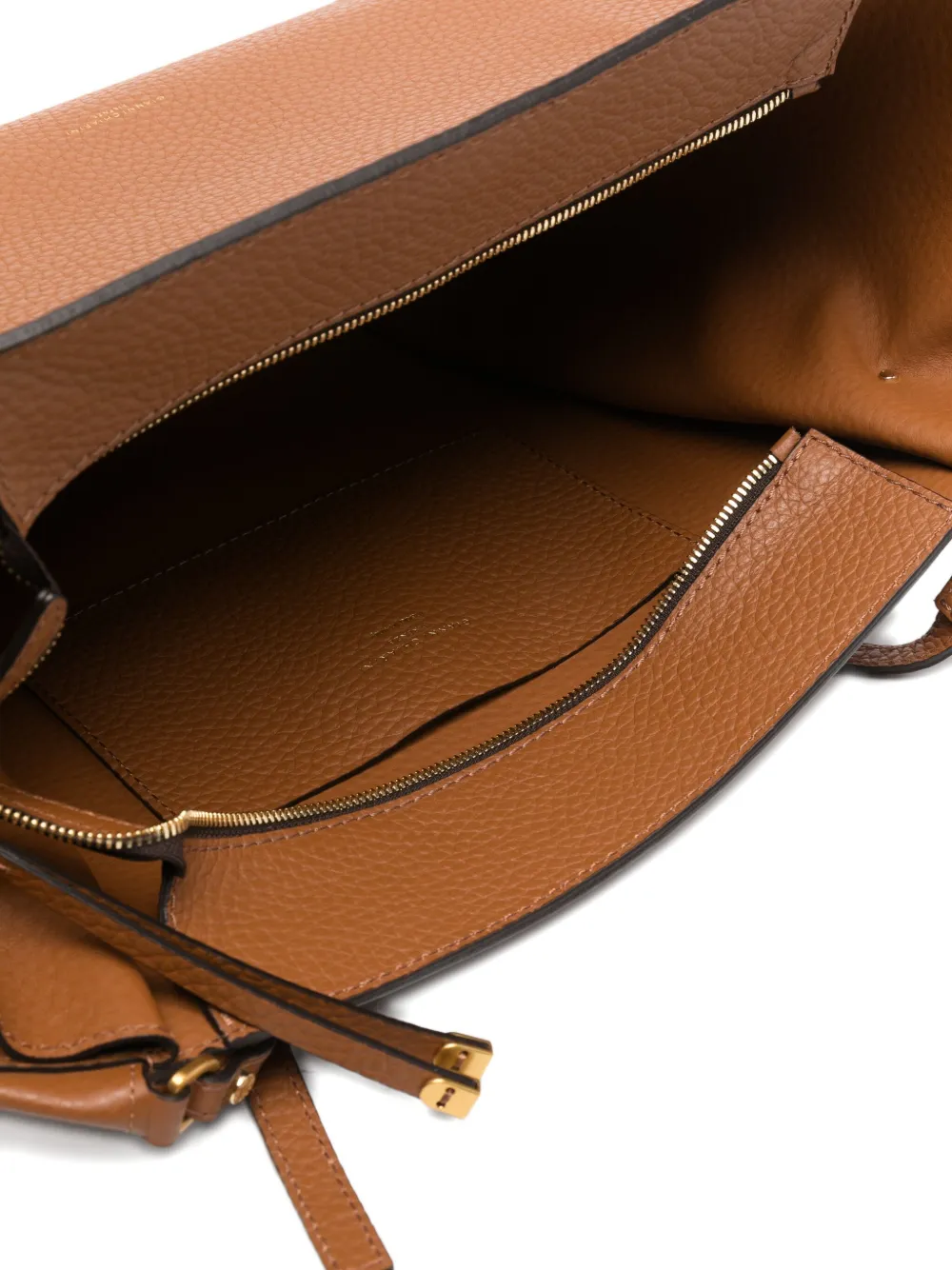 GIANNI CHIARINI Leren schoudertas Bruin