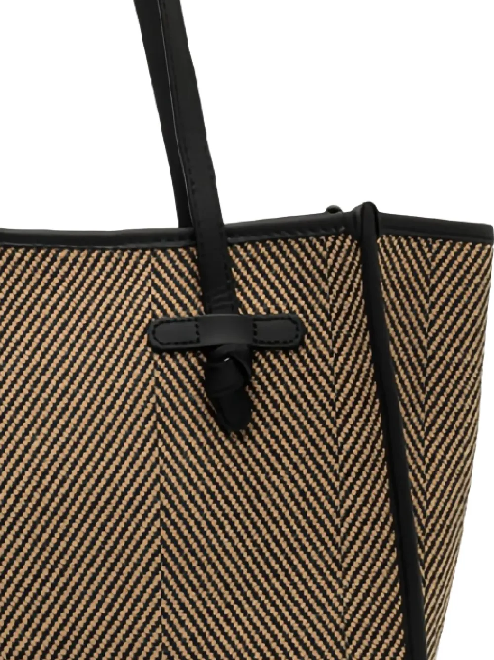 Gianni Chiarini Marcella Herringbone-pattern Tote Bag In Neutral