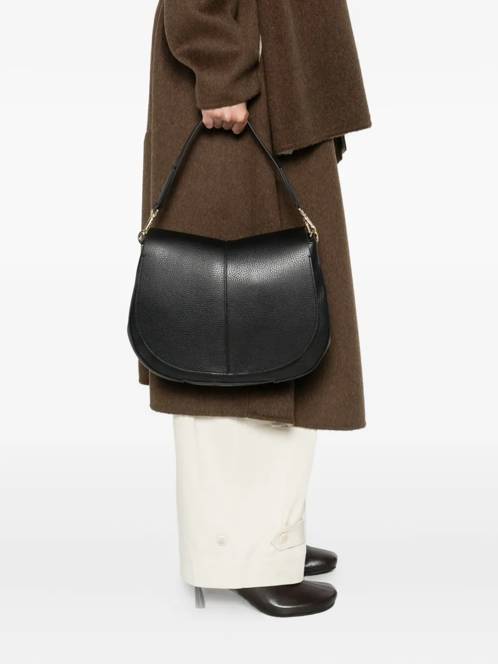 Gianni Chiarini Helena Shoulder Bag In Black