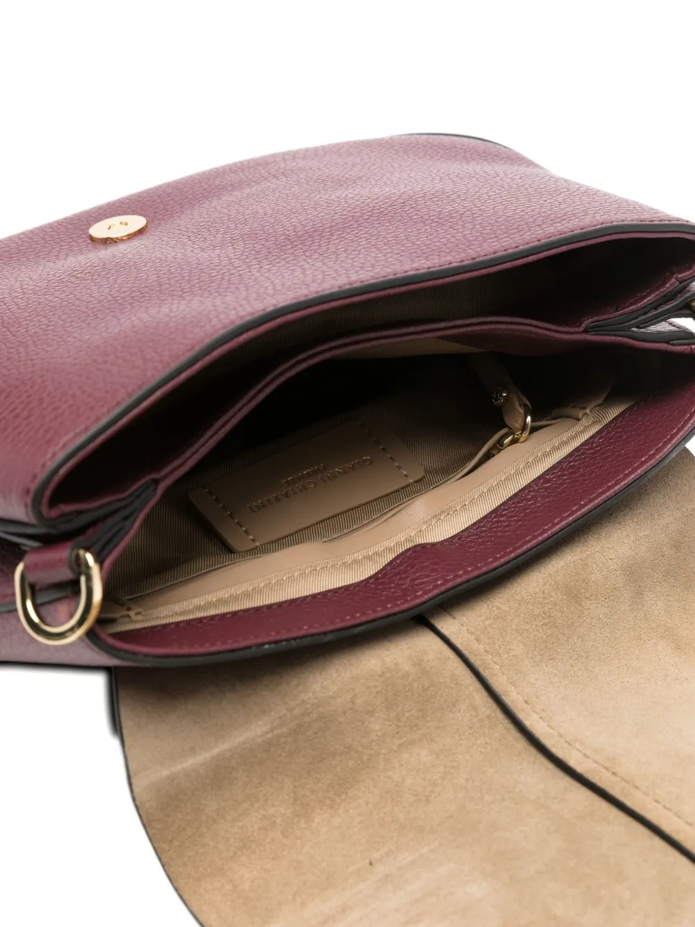 Gianni Chiarini Helena Shoulder Bag In Burgundy