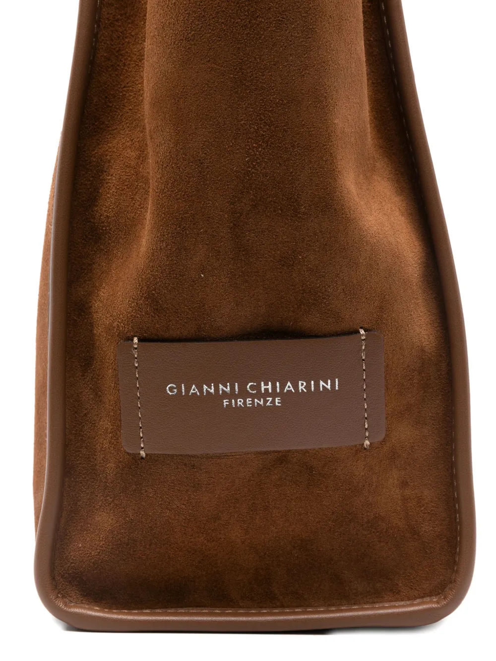 GIANNI CHIARINI Suède shopper Bruin
