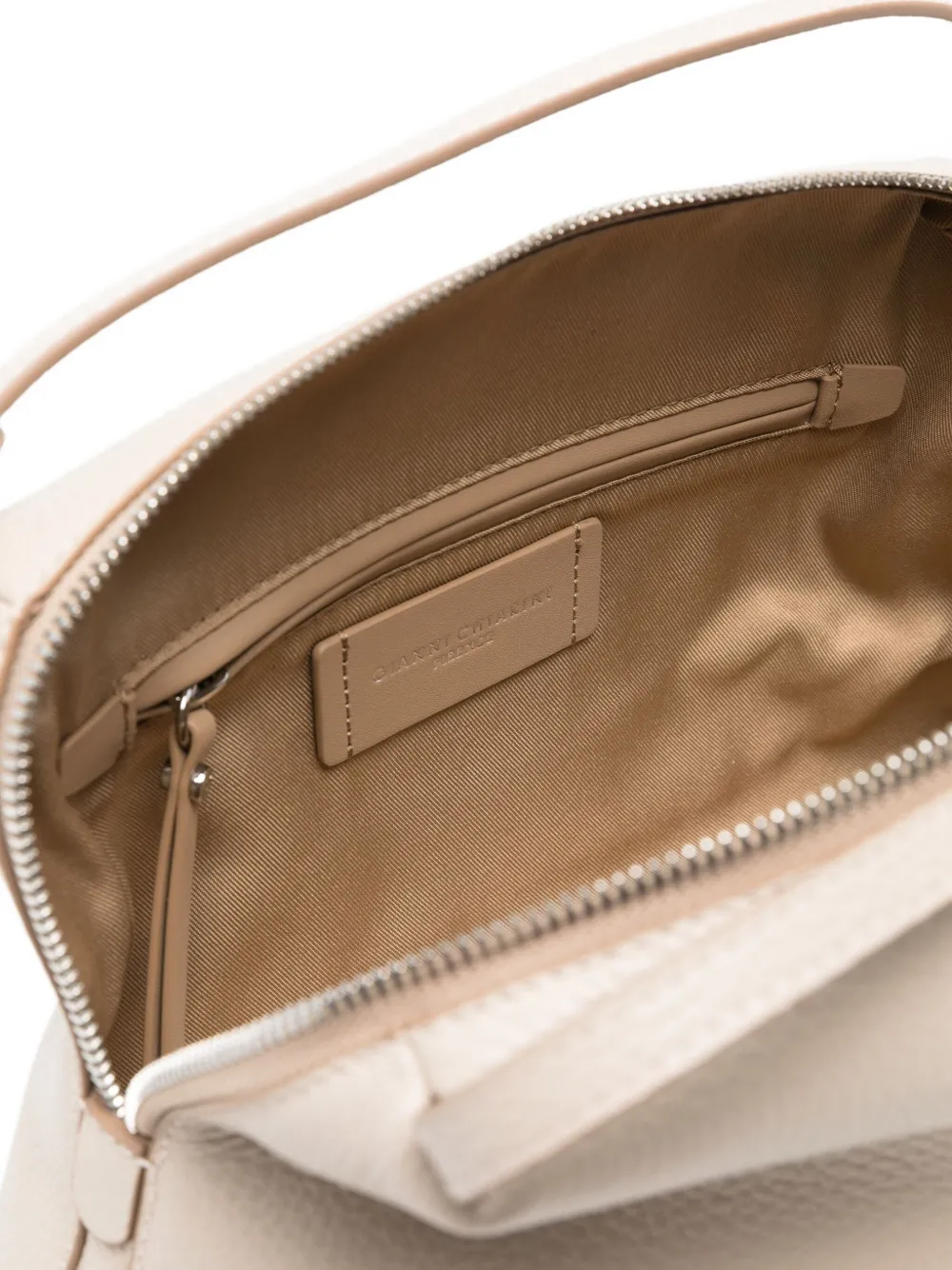 Gianni Chiarini Alifa Shoulder Bag In White