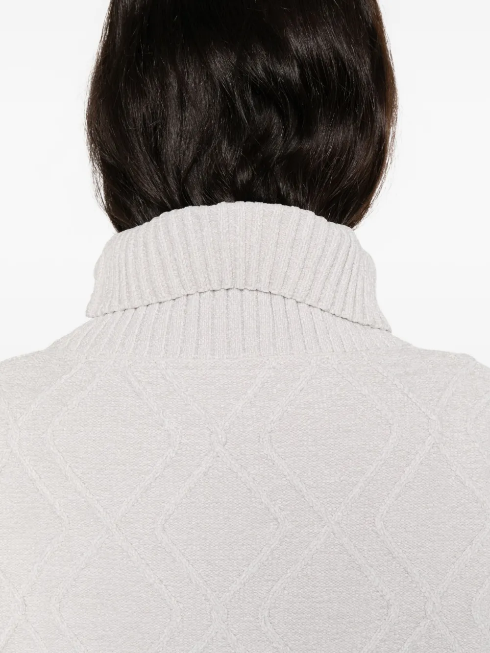 Rrd Roll-neck Sweater In White