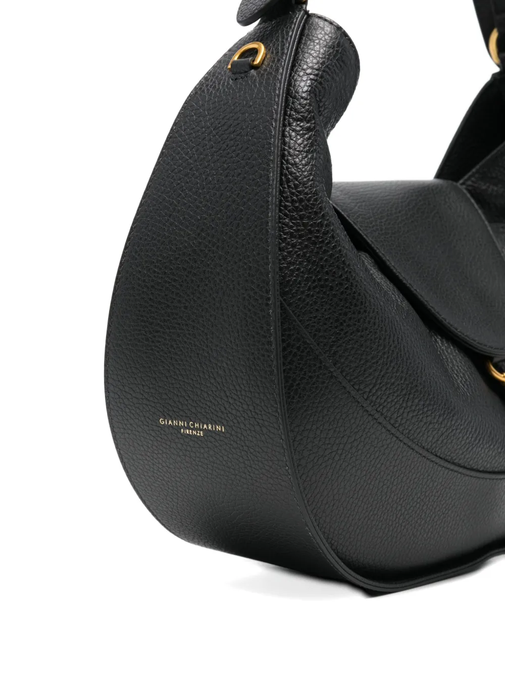 Gianni Chiarini Edith Shoulder Bag In Black