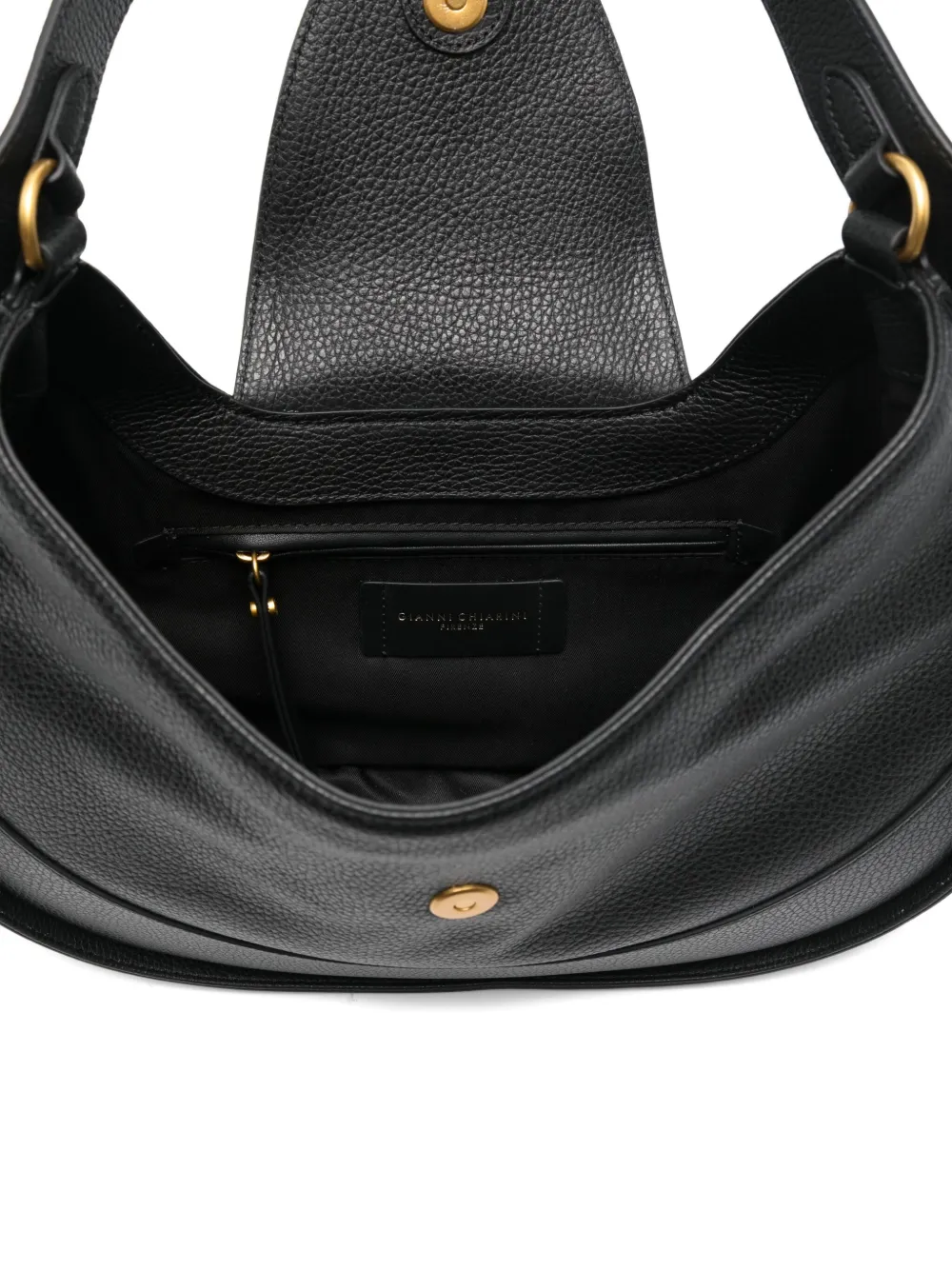 Gianni Chiarini Edith Shoulder Bag In Black