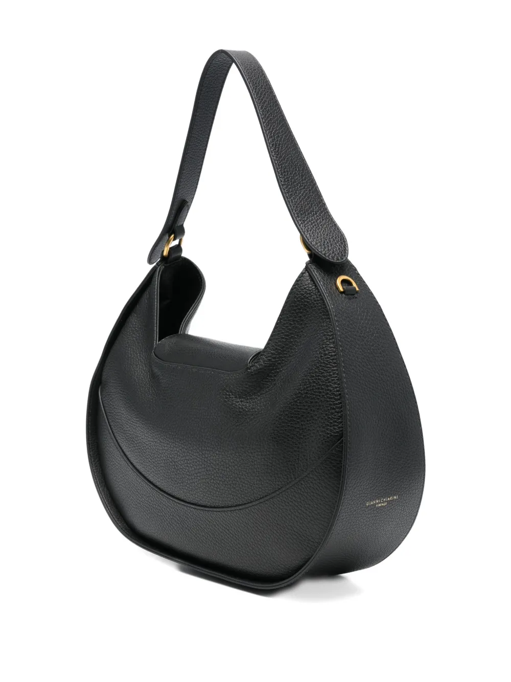 Gianni Chiarini Edith Shoulder Bag In Black