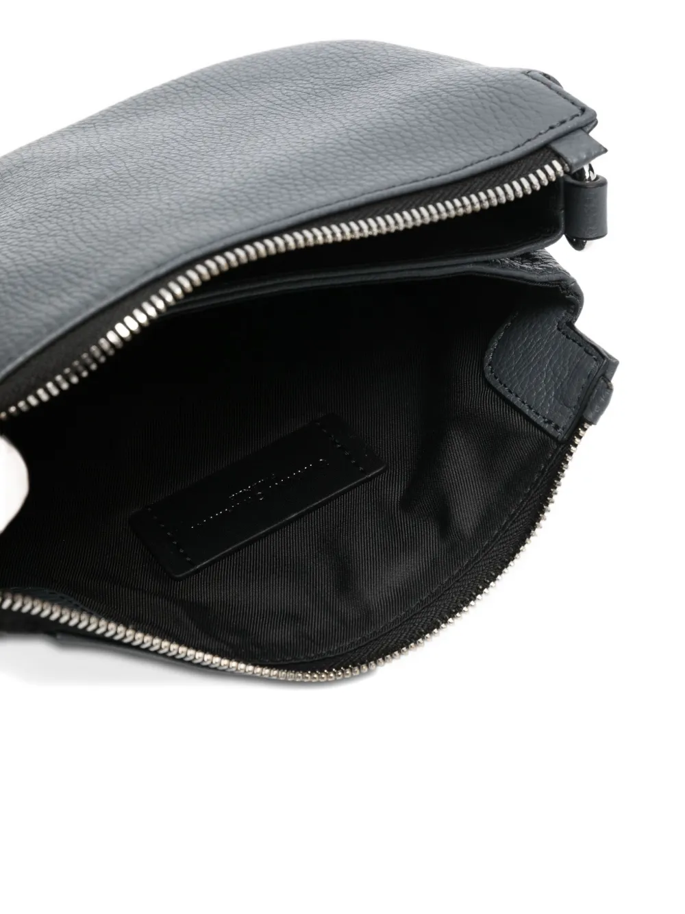 Gianni Chiarini Three Leather Shoulder Bag In Gray