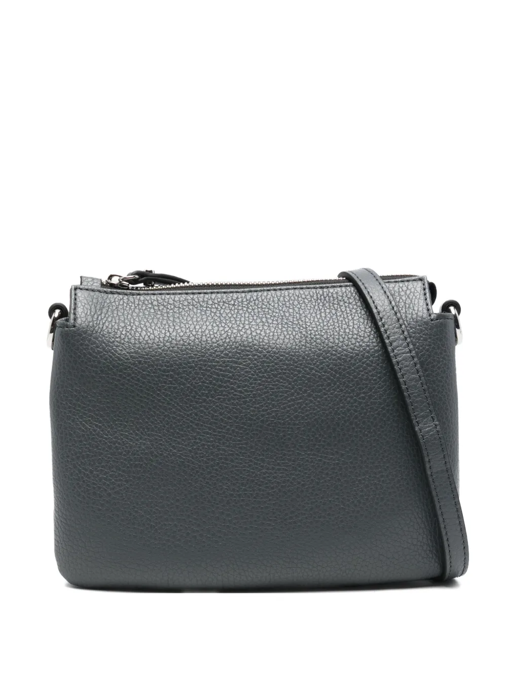 Gianni Chiarini Three Leather Shoulder Bag In Gray