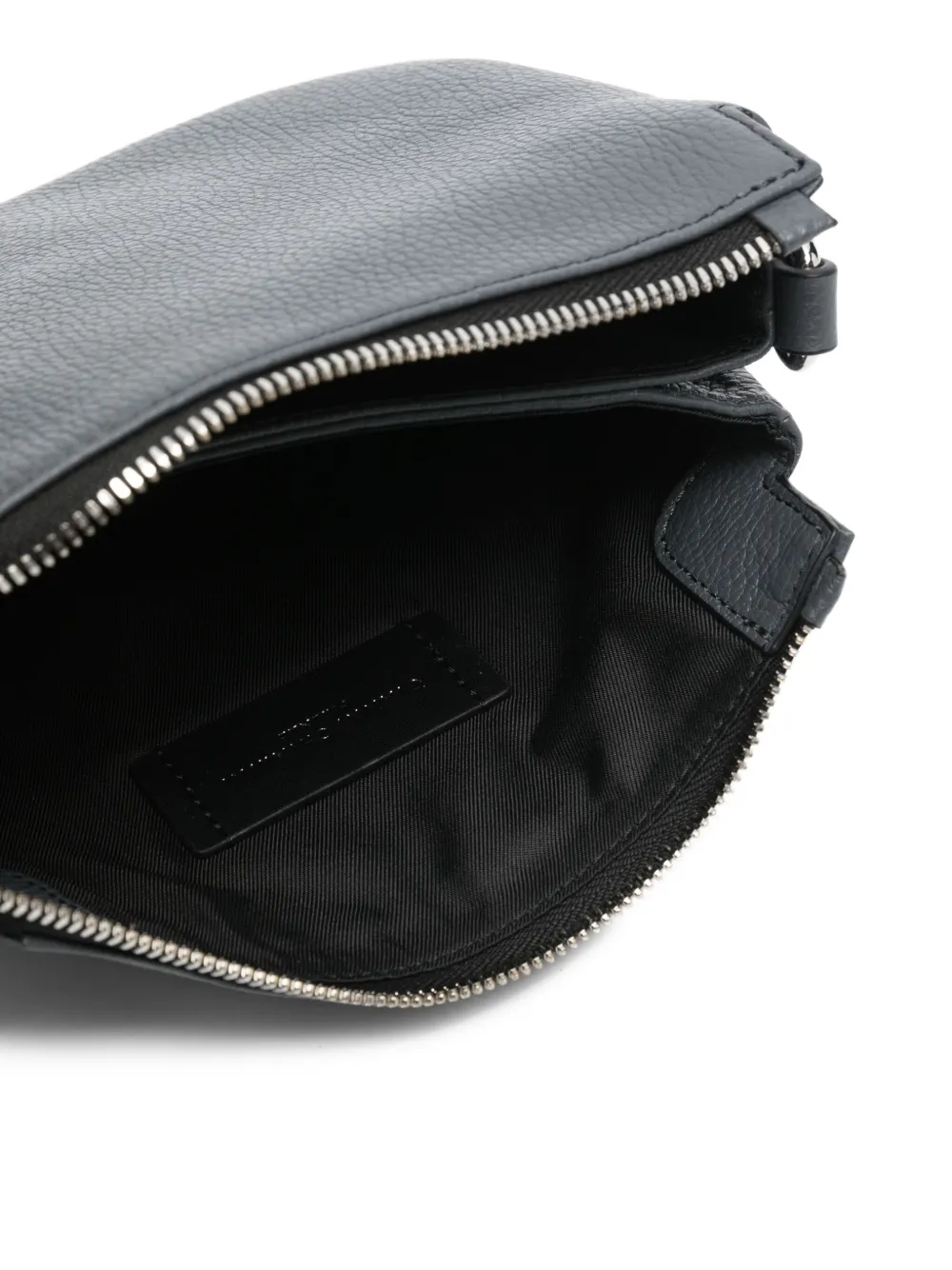 GIANNI CHIARINI Three leren schoudertas Grijs