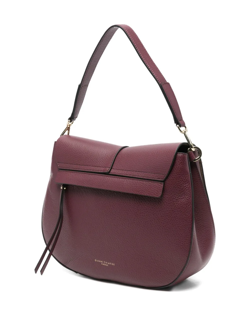 Gianni Chiarini Helena Shoulder Bag In Red