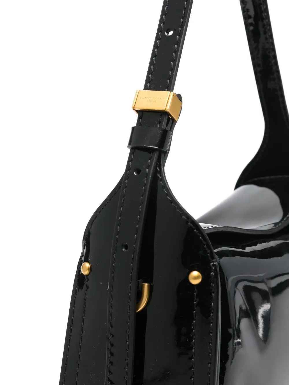 Gianni Chiarini Penelope Shoulder Bag In Black