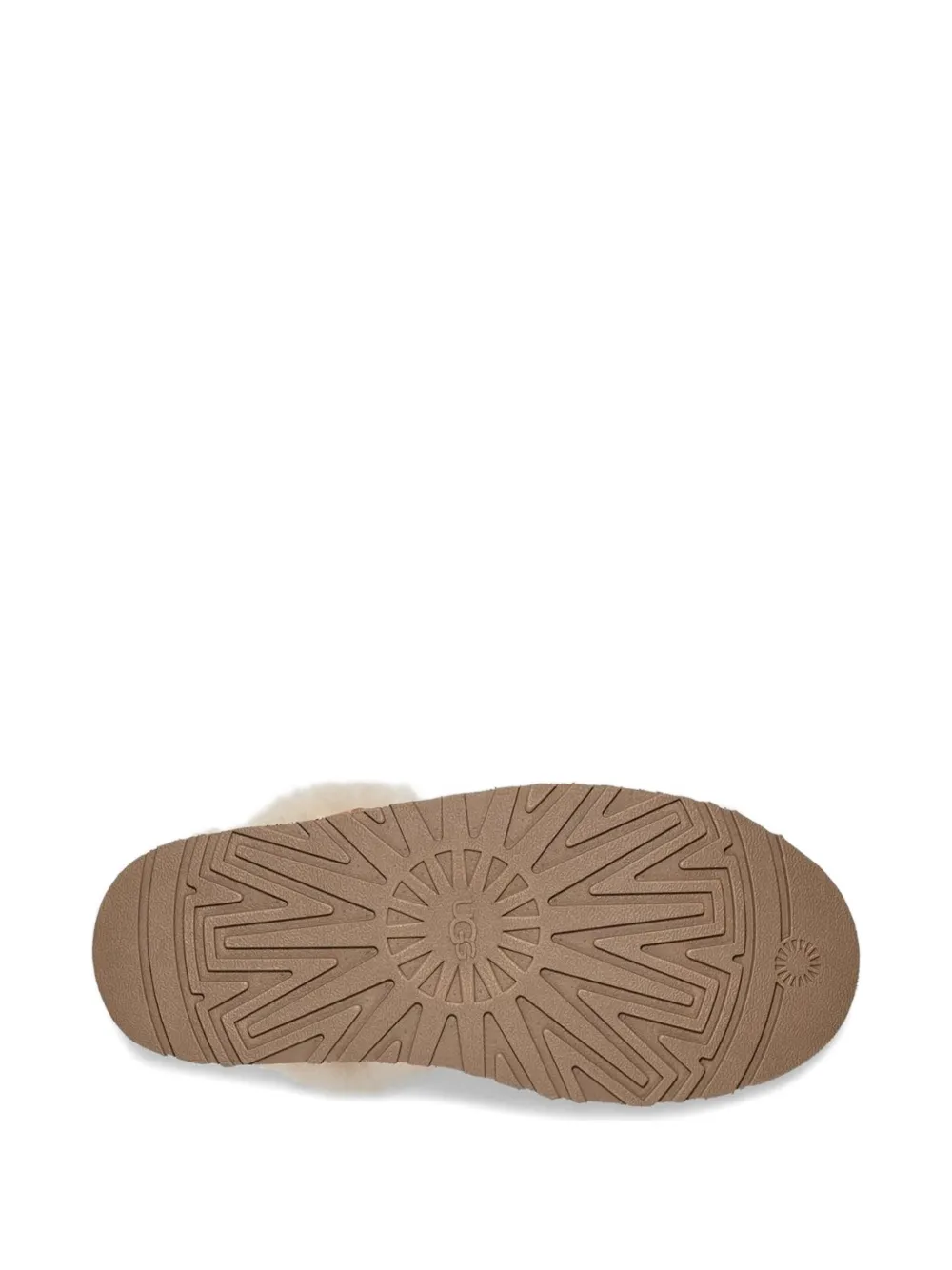 UGG Disquette suède slippers Bruin