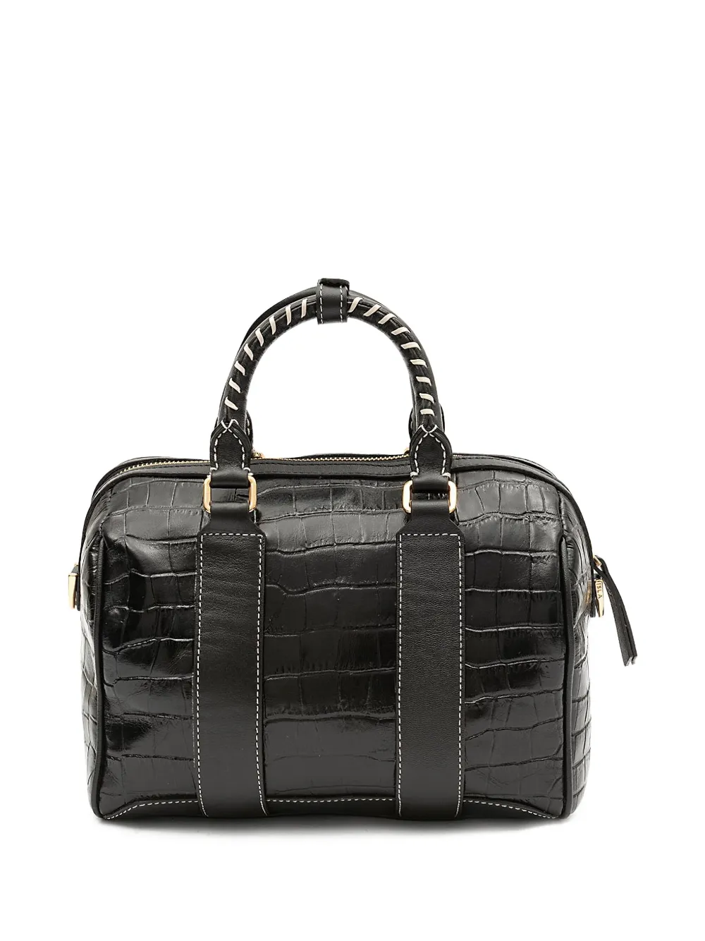 Isla Maia Bowling croc-embossed top handle shoulder bag | Image 2