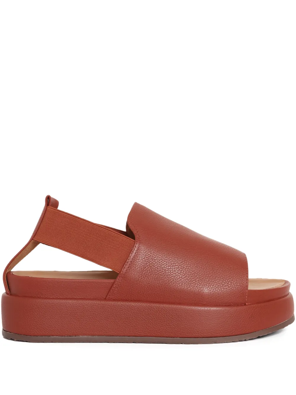 Sarah Chofakian Affogato platform sandal Bruin