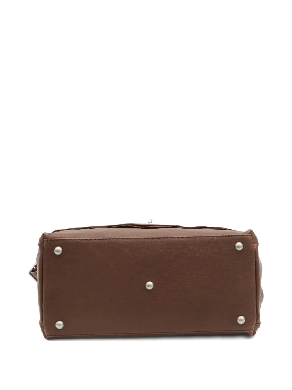 Zanellato Baby Leather Handbag And Shoulder Strap In Brown