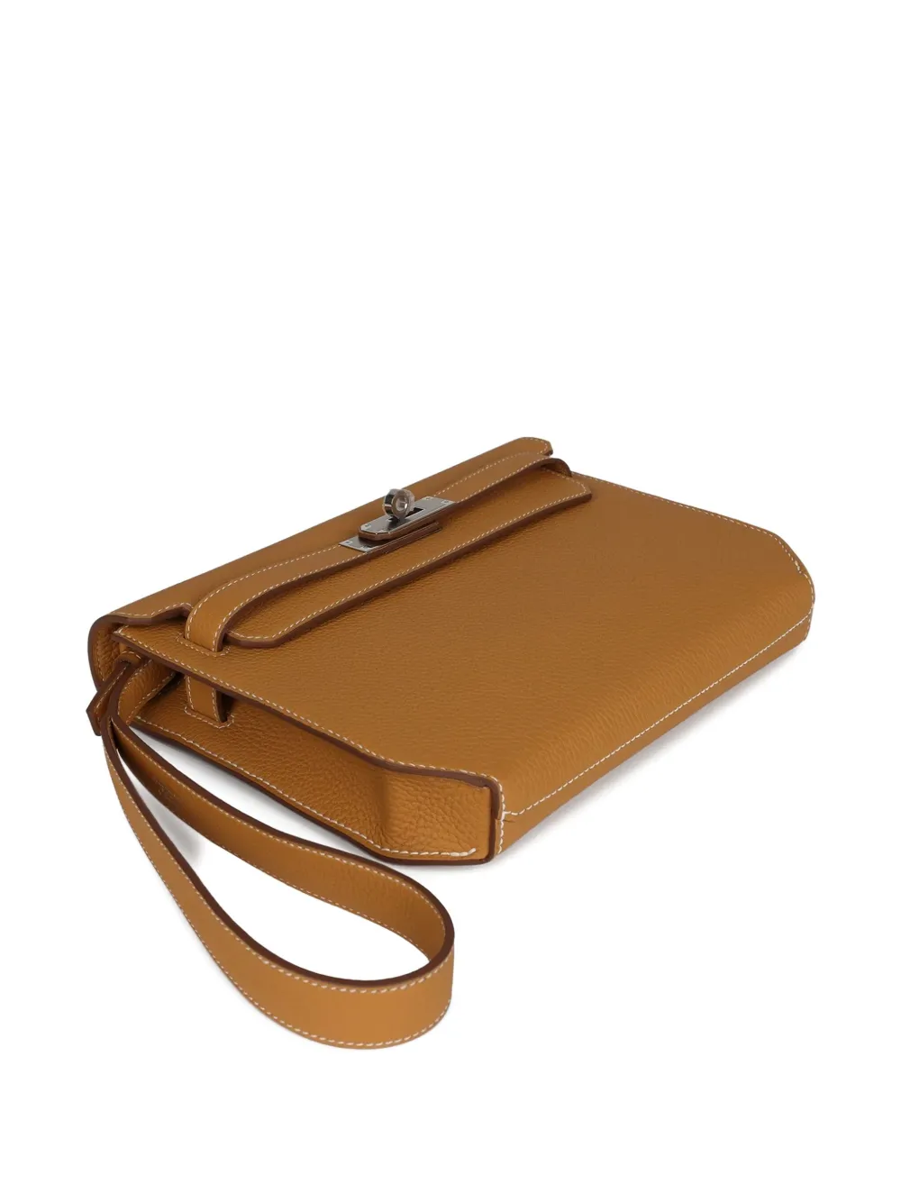 Hermès Pre-Owned Kelly Depeches 25 leren clutch Bruin