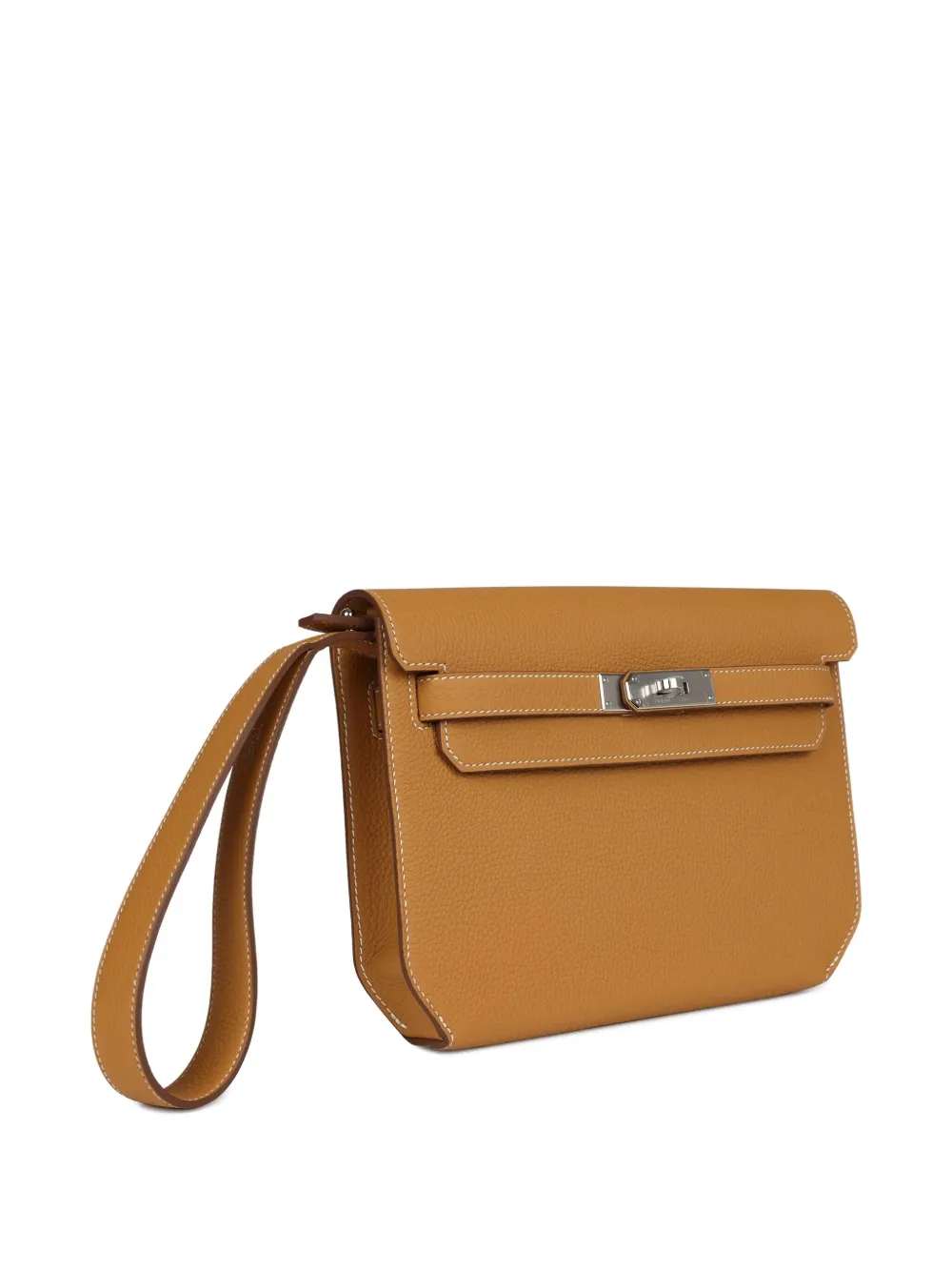 Hermès Pre-Owned Kelly Depeches 25 leren clutch Bruin