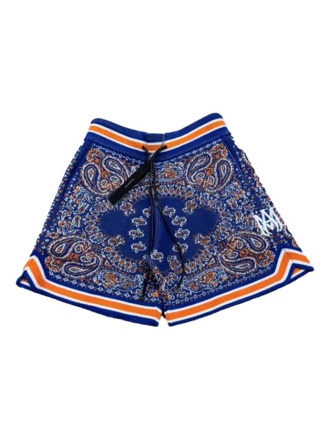 AMIRI paisley-print shorts