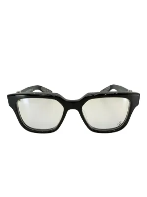 Chrome Hearts Box Officer サングラス | ブラック | FARFETCH JP