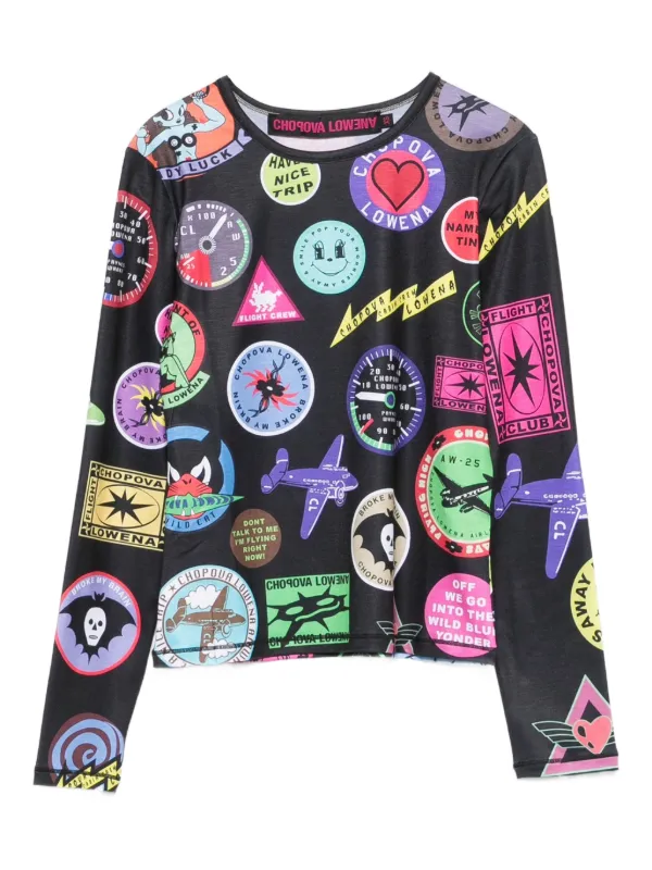 Chopova Lowena 長袖Tシャツ⁄ロンT