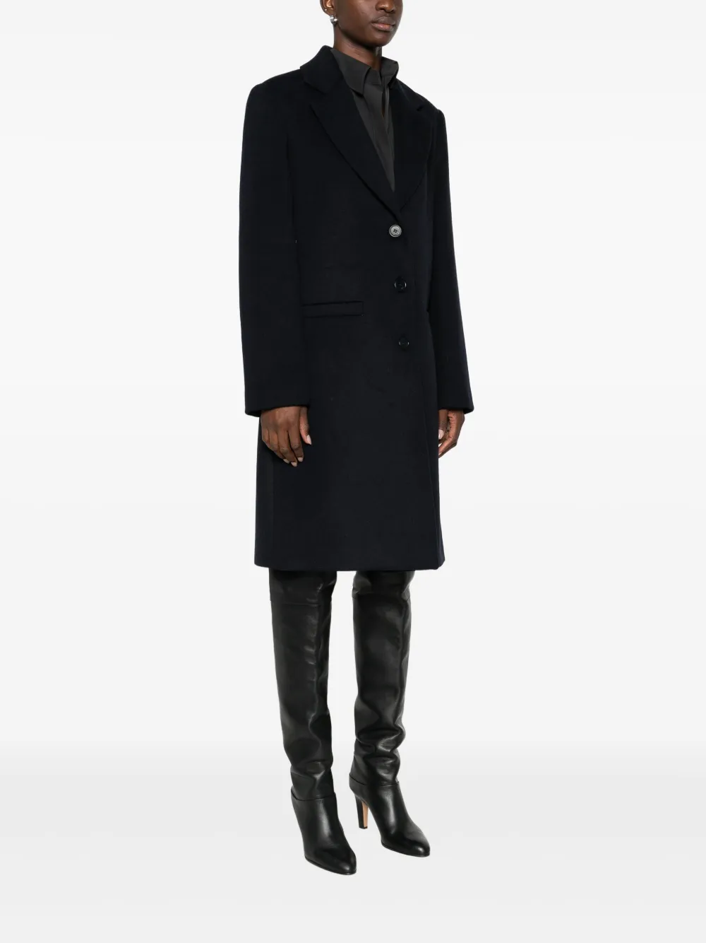 LIU JO Jas met enkele rij knopen Blauw