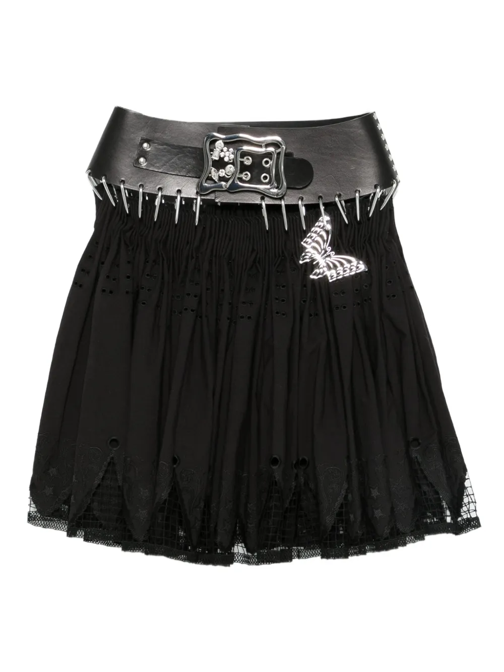 Chopova Lowena jupe à appliqué papillon | noir | Image 1