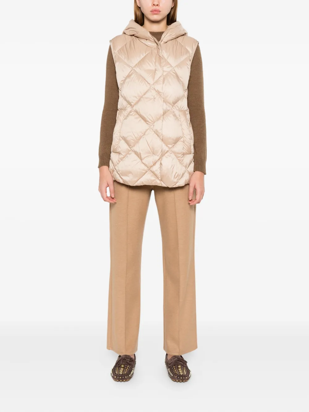 Max Mara doudoune sans manches à capuche | Vestons & gilets | Image 2