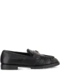 PINKO nappa leather loafers - Black